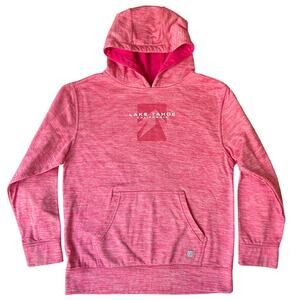 Outfitter Trading Co. Women Sweatshirt size L Hoodie Lake Tahoe California Pink